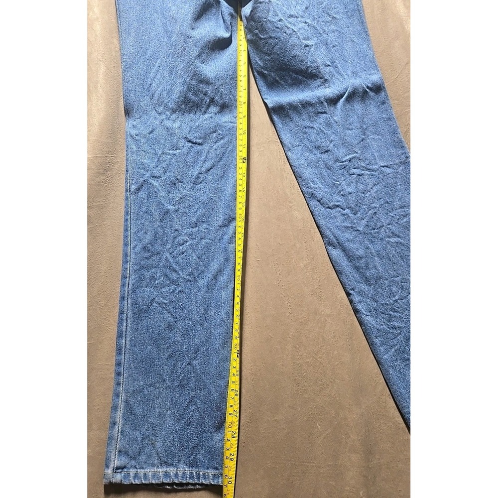 Vintage Cache Womens High Rise Straight Leg Lace‎ Buttom Accent Denim Jeans Rare - Picture 10 of 11